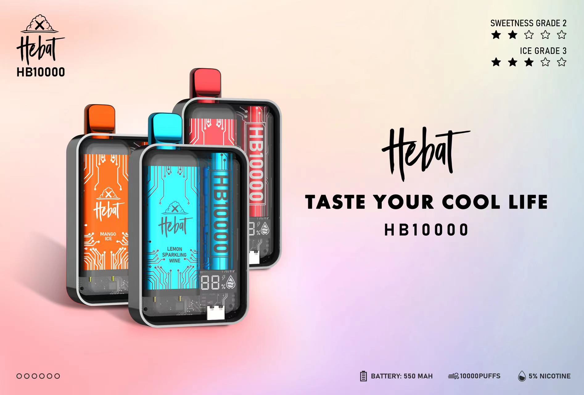 喜唄一次性10000口電子煙|長效便攜 喜唄一次性電子煙:圖片 10