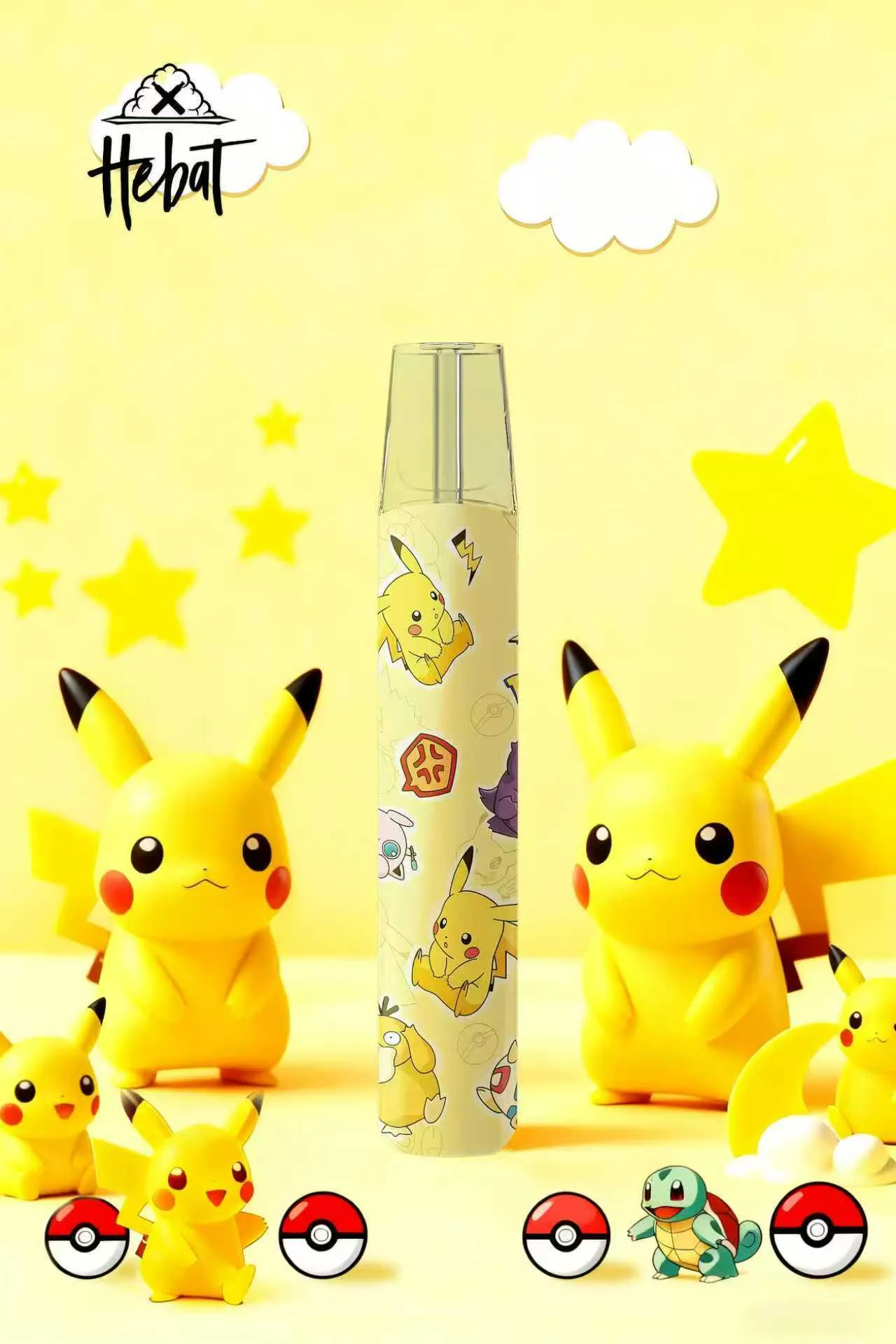 HEBAT喜貝卡通聯名款通用一代主機🔥LABUBU 拉布布・蠟筆小新・皮卡丘・東京潮流・小哪吒 特價499:圖片 7