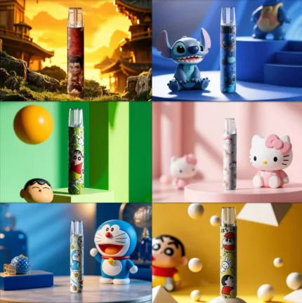 卡通電子煙主機 皮卡丘主機 幸運電子煙主機 卡通主機 台灣現貨