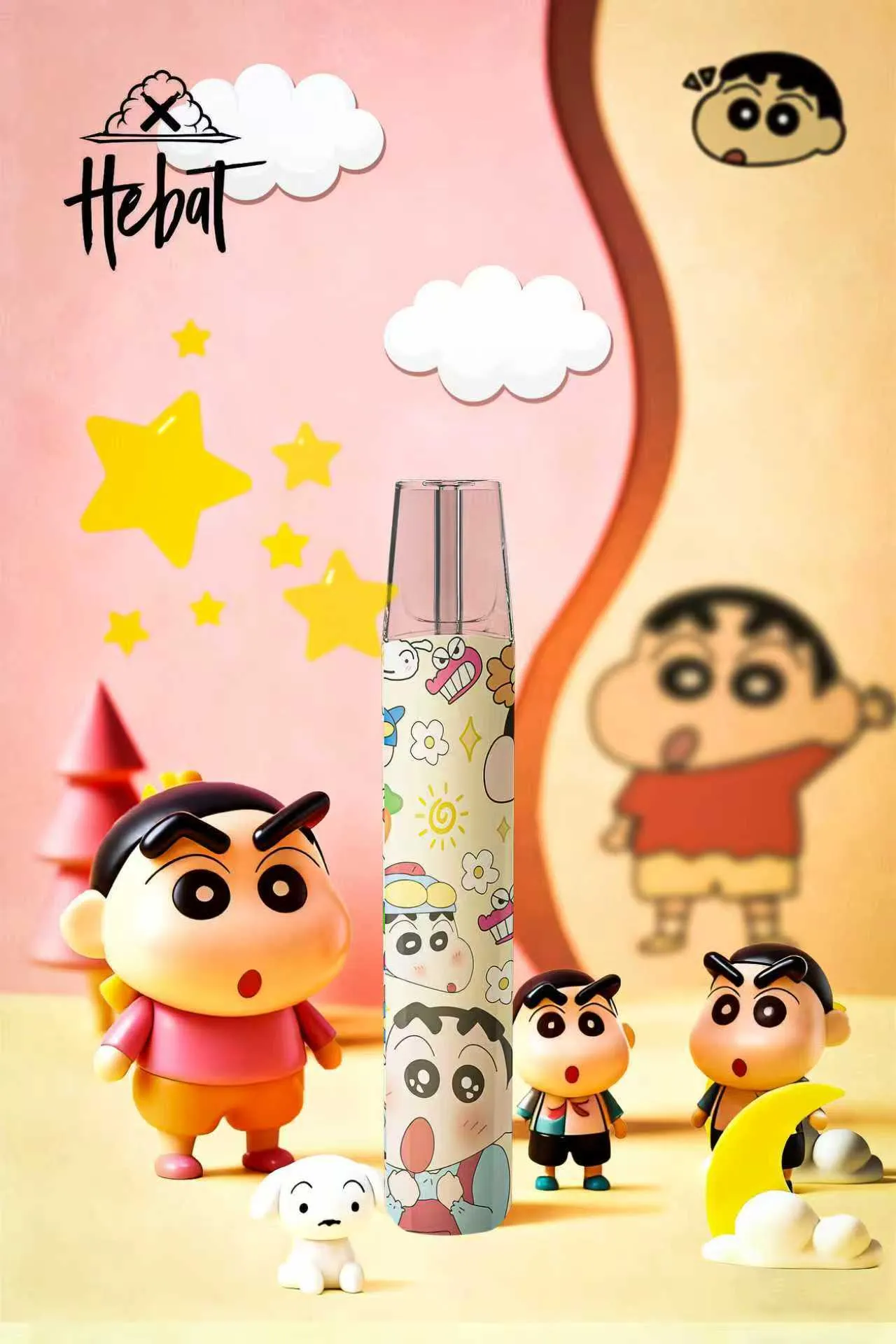 HEBAT喜貝卡通聯名款通用一代主機🔥LABUBU 拉布布・蠟筆小新・皮卡丘・東京潮流・小哪吒 特價499:圖片 4